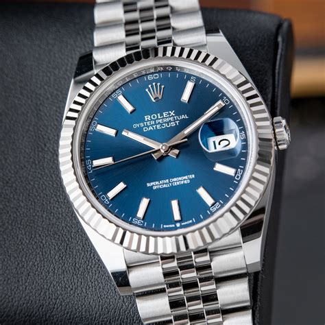 rolex datejust ii blue face|rolex datejust 41 tiffany blue.